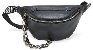 Harley Chain Embellished Belt Bag