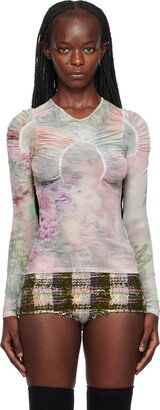 Multicolor Arc Long Sleeve T-Shirt