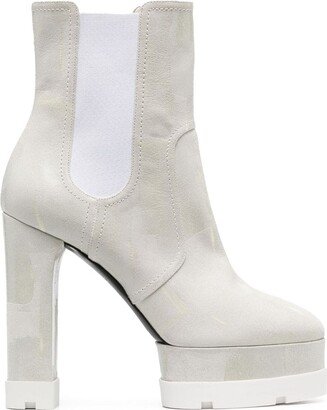 Nancy 120mm platform ankle boots