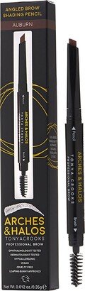 Angled Brow Shading Pencil - Auburn by Arches and Halos for Women - 0.012 oz Eyebrow Pencil