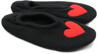 Men's Slippers In Plain Jersey With Embroidery His