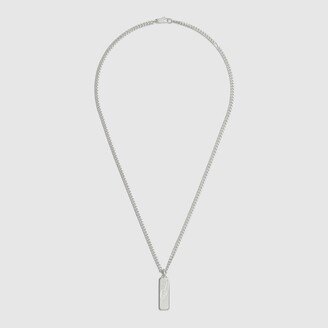 Diagonal Interlocking G necklace