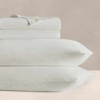 BR Home Washed Cotton Percale Sheet Set