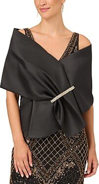 Mikado Embellished Satin Wrap