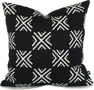 African Print Cotton Farmhouse Throw Pillow Cover Black Decorative Cushion Pillowcase With Arrows Sofa Couch Rustic Square Chevrons Pillows