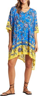 Placement Colorblock Cover-Up Caftan