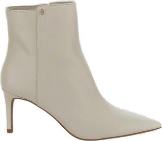 Pointed Toe Side Zipped Ankle Boots