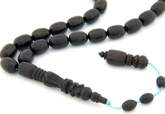 Carving Imam Ebony Wood 33 Beads Islamic Prayer For Muslim Misbaha 202071 Tasbih Tasbeeh Tesbih Tasbih Rosary Original Real