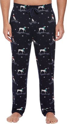 Perry Ellis Portfolio Men's Deluxe Touch Dalmation Pajama Pants