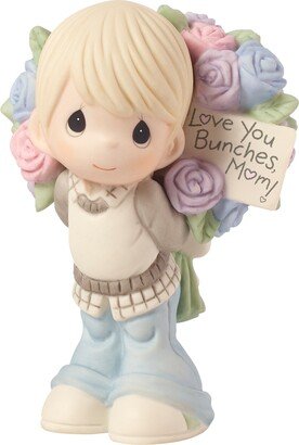 Love You Bunches Mom Boy Figurine Bisque Porcelain 183005