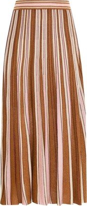 Luminosity Lurex Stripe Skirt