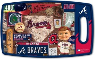 MLB Atlanta Braves Retro Series Cutting Board