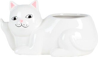 Lord Nermal Ceramic Planter Vase White