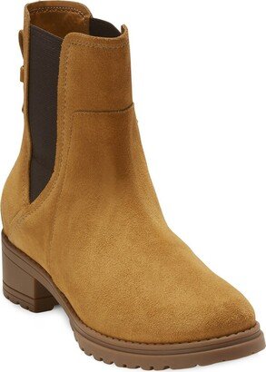 Camea Weatherproof Suede Chelsea Bootie