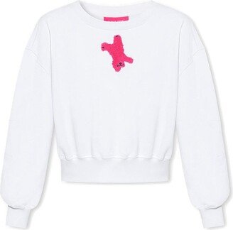 X Paola Pivi Muskoka Cropped Sweatshirt