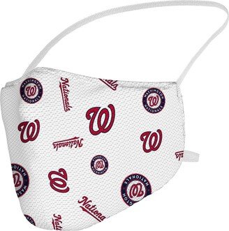 Multi Washington Nationals All Over Logo Face Covering