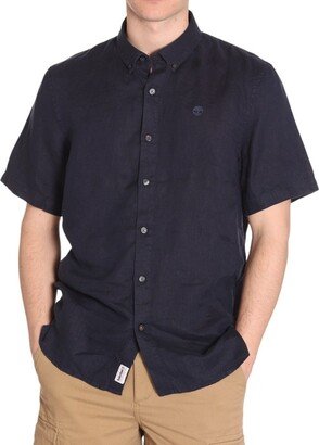 Short Sleeved Buttoned Shirt-AC