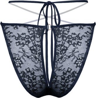 Monique Morin Lingerie Rush Bikini Ouvert Black