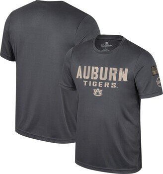 Men's Charcoal Auburn Tigers Oht Military-Inspired Appreciation T-shirt