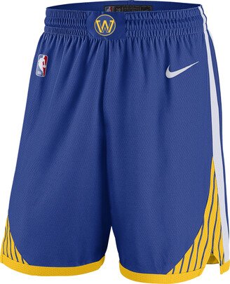 Golden State Warriors Icon Edition Men's NBA Swingman Shorts in Blue