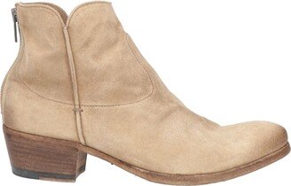 Ankle Boots Beige-AK