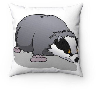 Badger Pillow - Throw Custom Cover Gift Idea Room Decor