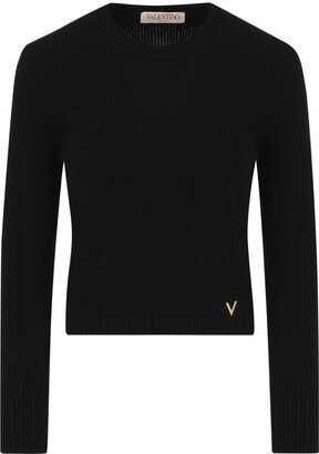 Crewneck Long-Sleeved Jumper-AB