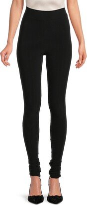 High Rise Zip Leggings