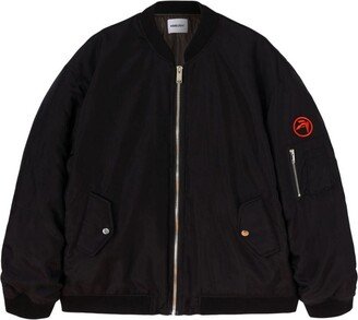 Patch bomber jacket-AA