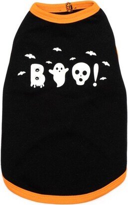 The Worthy Dog Glow in the Dark Boo! Tee - Black - XL