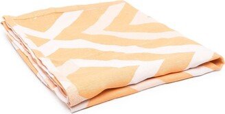 Angra diamond-print beach towel-AB