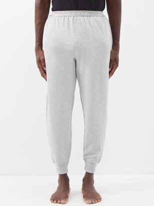 Logo-jacquard Cotton-blend Jersey Pyjama Trousers