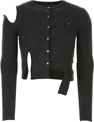 Cut Out Detailed Cardigan