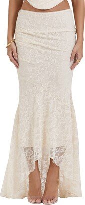 Therese Floral Lace Maxi Skirt