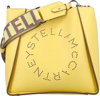 Logo Perforated Crossbody Bag