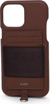 ELAOW Brown Plastic I-Phone Case 13