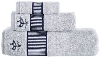 Fancy Border 3Pc Towel Set