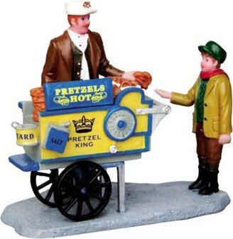 Lemax Pretzel King Cart #42238 Christmas Village Figurines New Retail Packaging