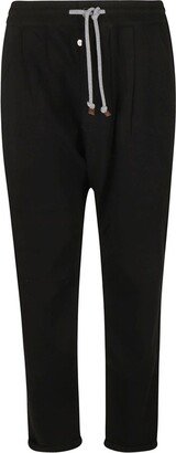 Drawstring Tapered Leg Track Pants-AB