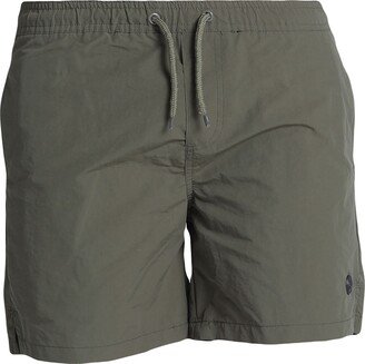 Swim Trunks Dark Green