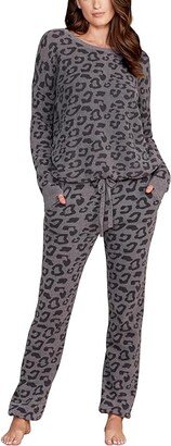 Ultra Lite Barefoot in the Wild Track Pants (Graphite-Carbon) Women's Pajama