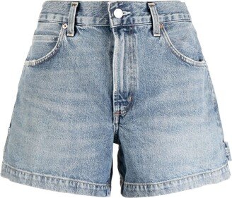 Magda denim short shorts