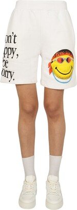 Logo Print Bermuda Shorts