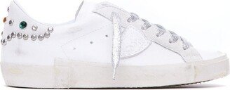 Embellished Low-Top Sneakers