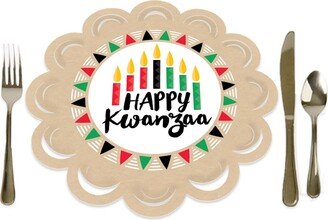 Big Dot Of Happiness Happy Kwanzaa African Heritage Party Round Table Decor Paper Chargers 12 Ct