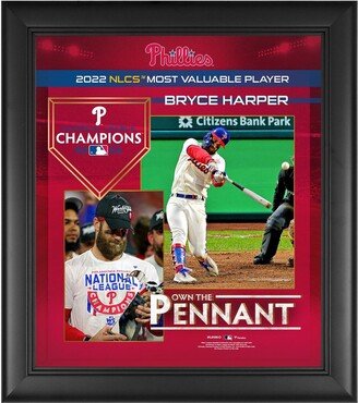 Fanatics Authentic Bryce Harper Philadelphia Phillies Framed 15'' x 17'' x 1'' 2022 National League Championship Series Mvp Collage