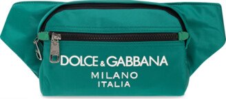 Belt Bag With Logo - Green