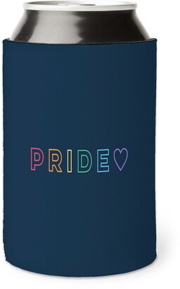 Can Coolers: Pride Heart Can Cooler, Can Cooler, Multicolor