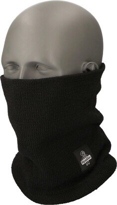 Men's Silver Magic Black Neck Gaiter