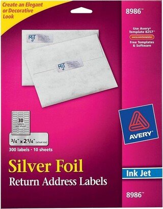 Address Inkjet Shipping Label 3/4 x 2 08986